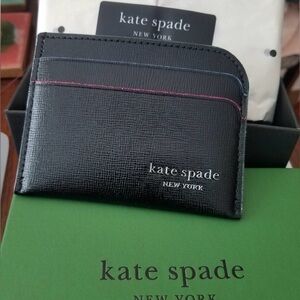 Kate Spade NIB Devin Glitter Edge Cardholder